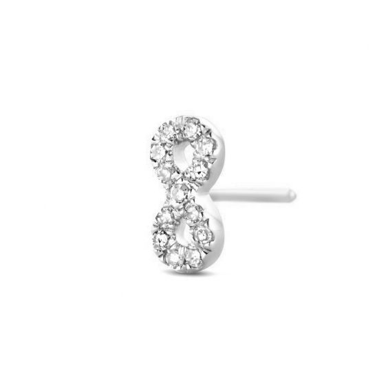 Diamanti Per Tutti Infinity earrings (1 unit) - 13 diamonds