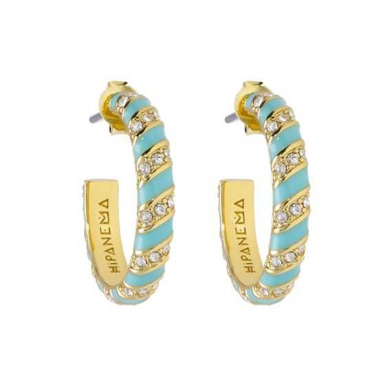 Solarium groente oorbellen