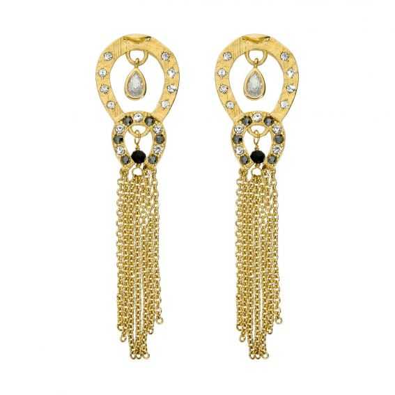 Poncho Gold earrings