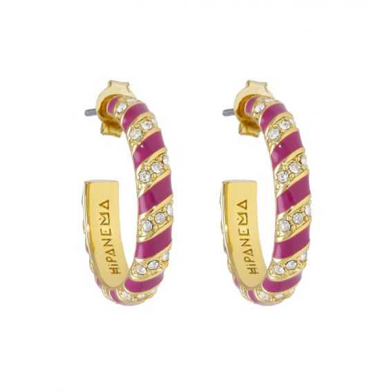 Solarium violet earrings