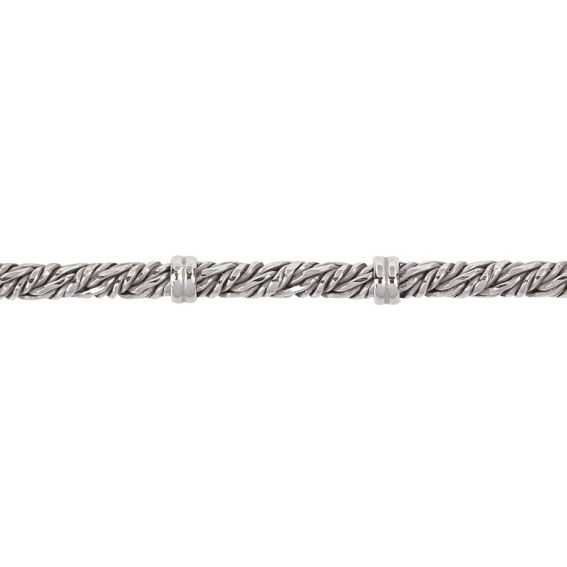 Bijou argent/plaqué or Port-au-prince-armband van 925 zilver