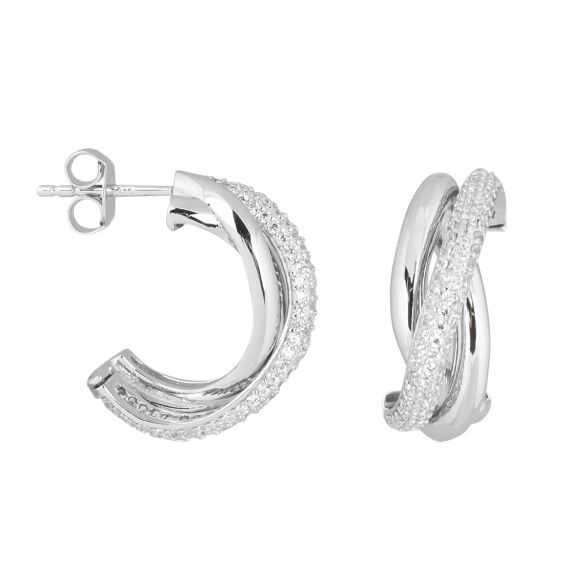 Trio torsadé avec pierres