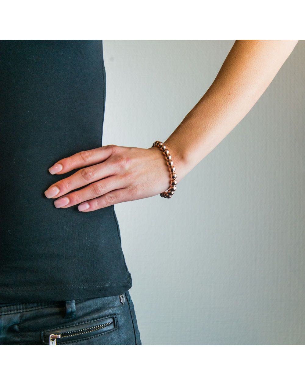 Bijou en argent - pink balls