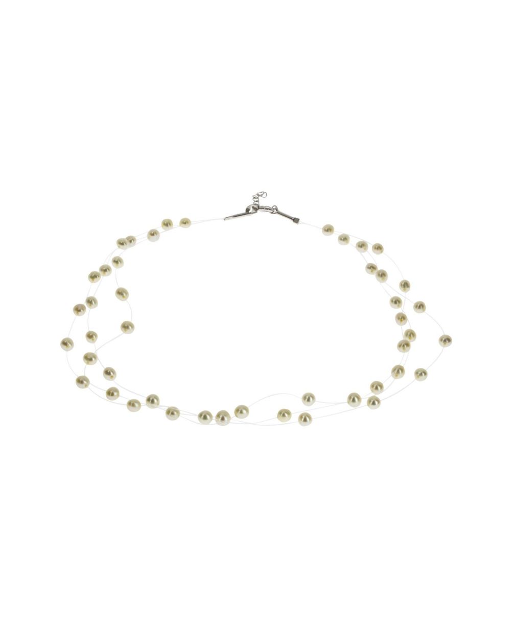Bijou en argent - Multi-son pearls