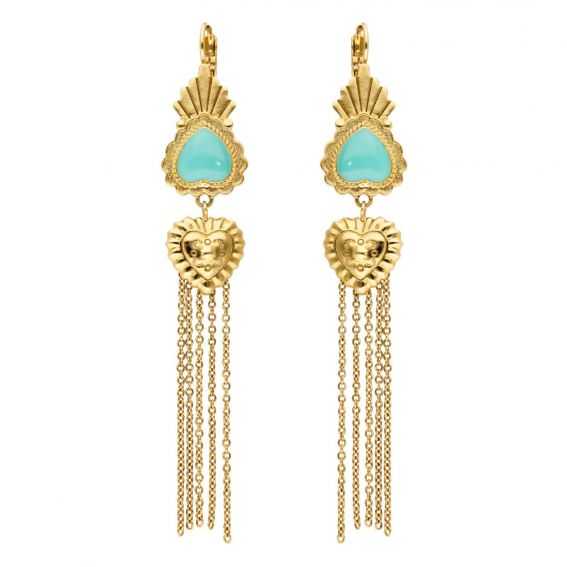 Turquoise Valleya earrings