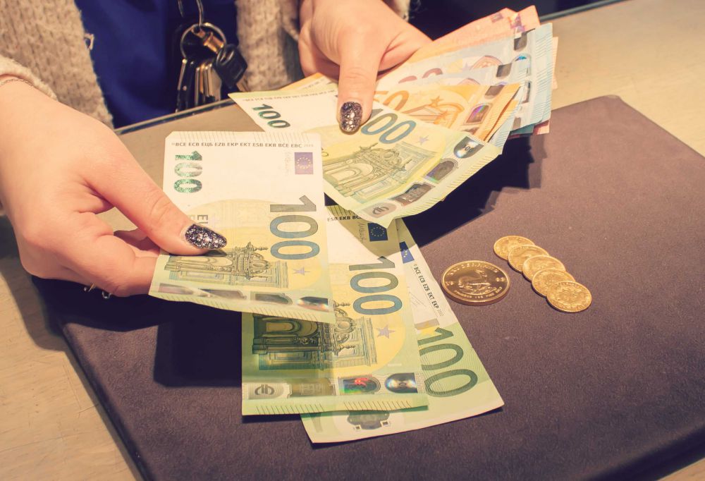 Terugkoop gouden munten