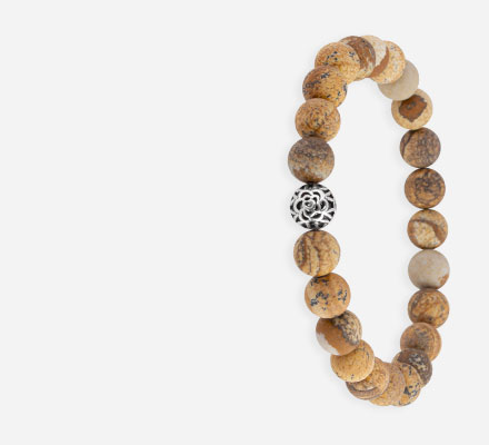 Bracelets lithothérapie aux vertus des pierres naturelles - Lithotherapy bracelets with natural stones - Lithotherapie armbanden met natuurstenen