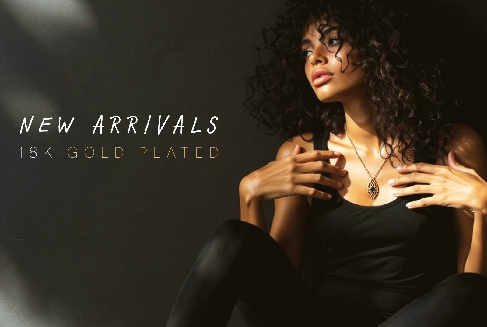 New gold plated jewellery